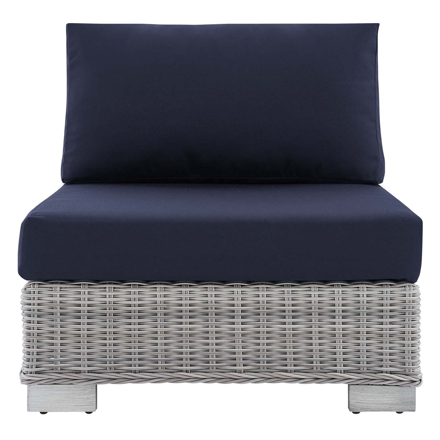 Conway Sunbrella¨ Outdoor Patio Wicker Rattan Armless Chair by Modway