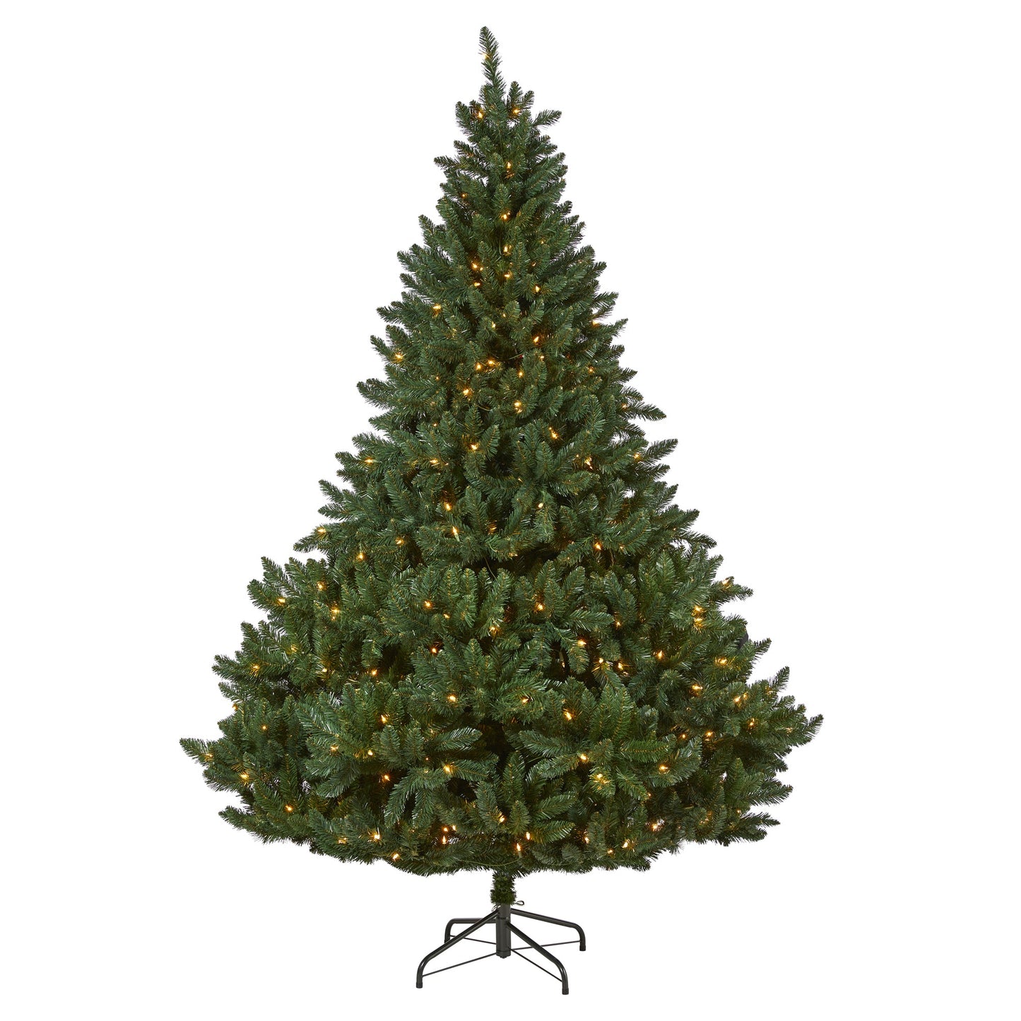 8' Northern Rocky Spruce Artificial Christmas Tree with 500 Clear Lights