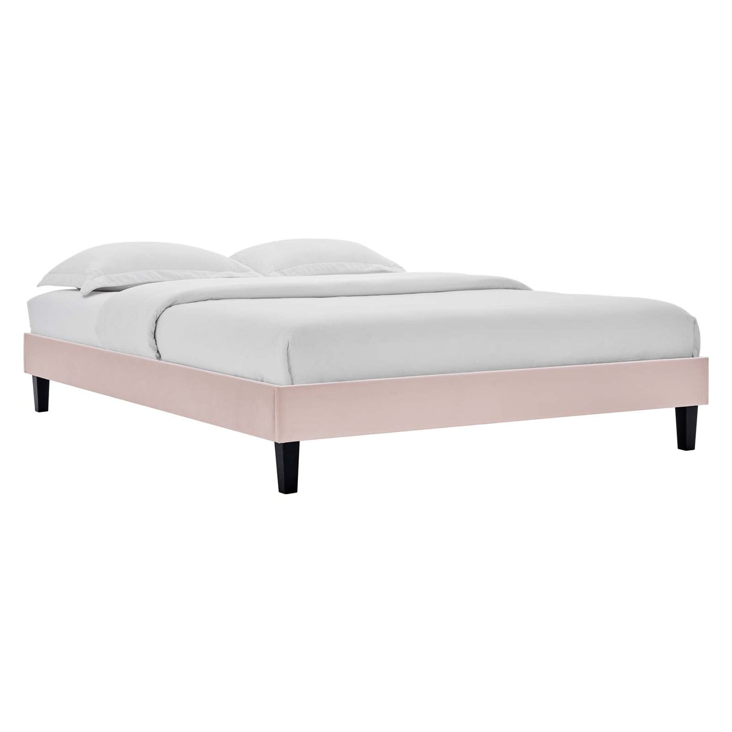 Reign Performance Velvet Full Platform Bed Frame by Modway
