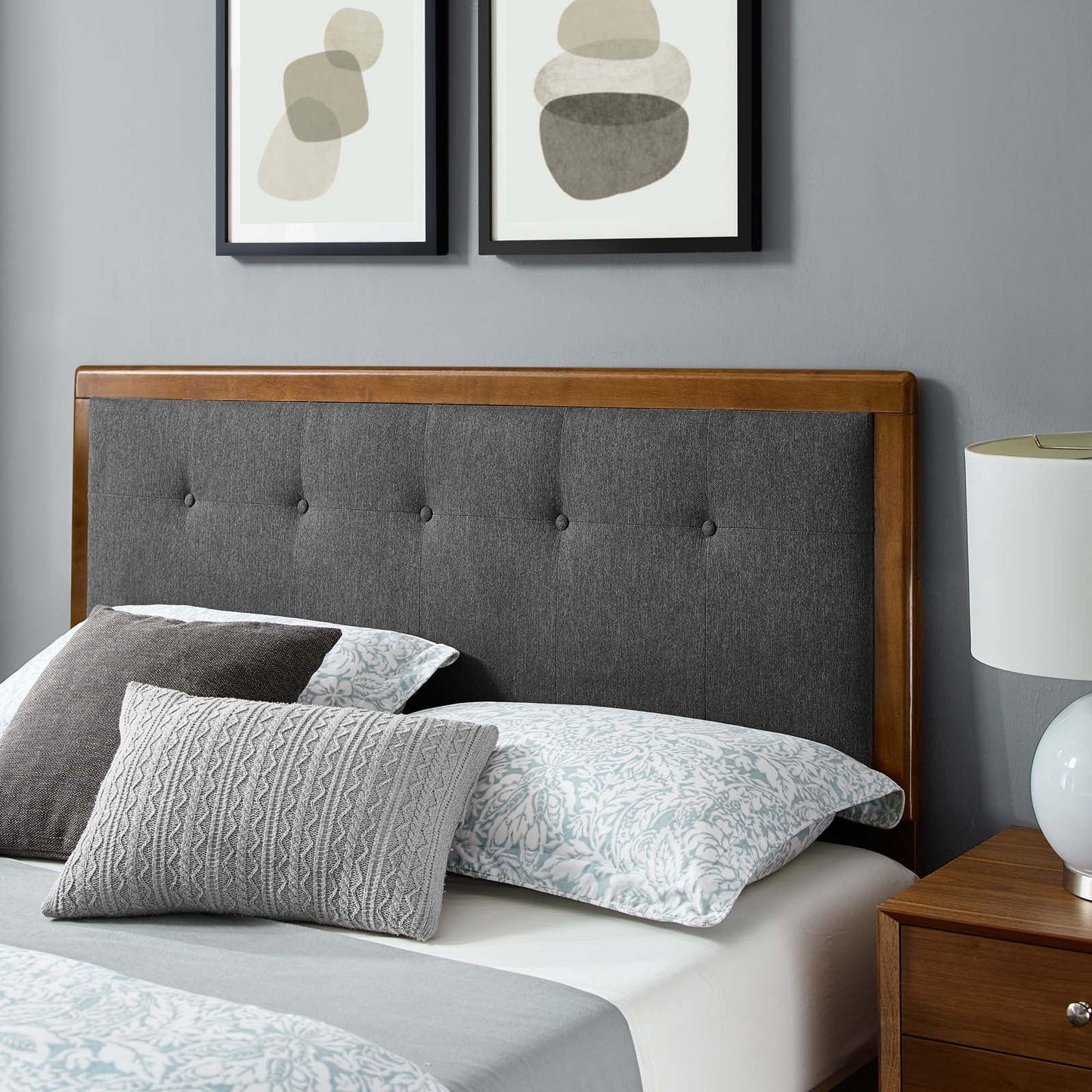 Willow Wood Full Platform Bed With Splayed Legs by Modway