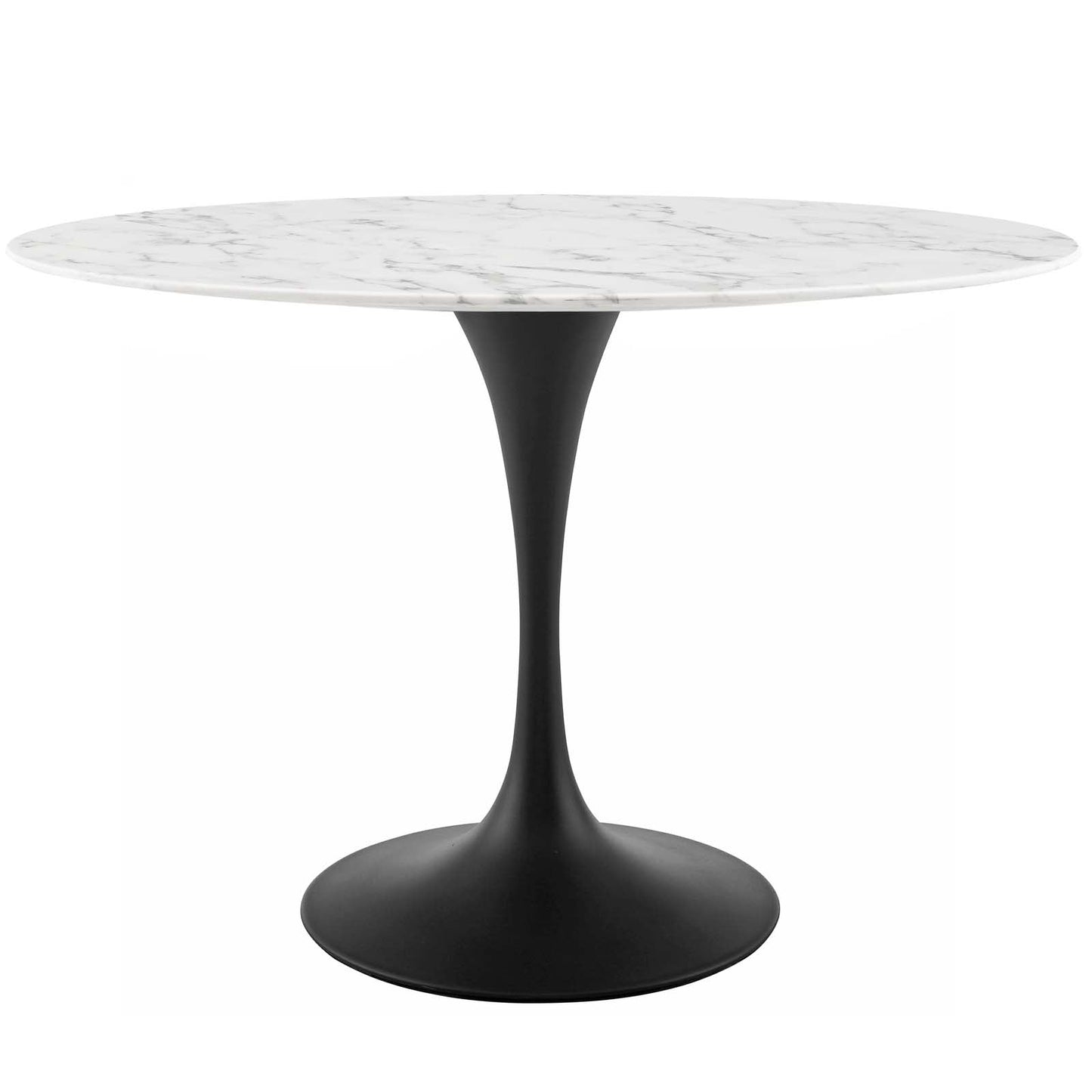 Lippa 48" Oval Faux Marble Dining Table by Modway
