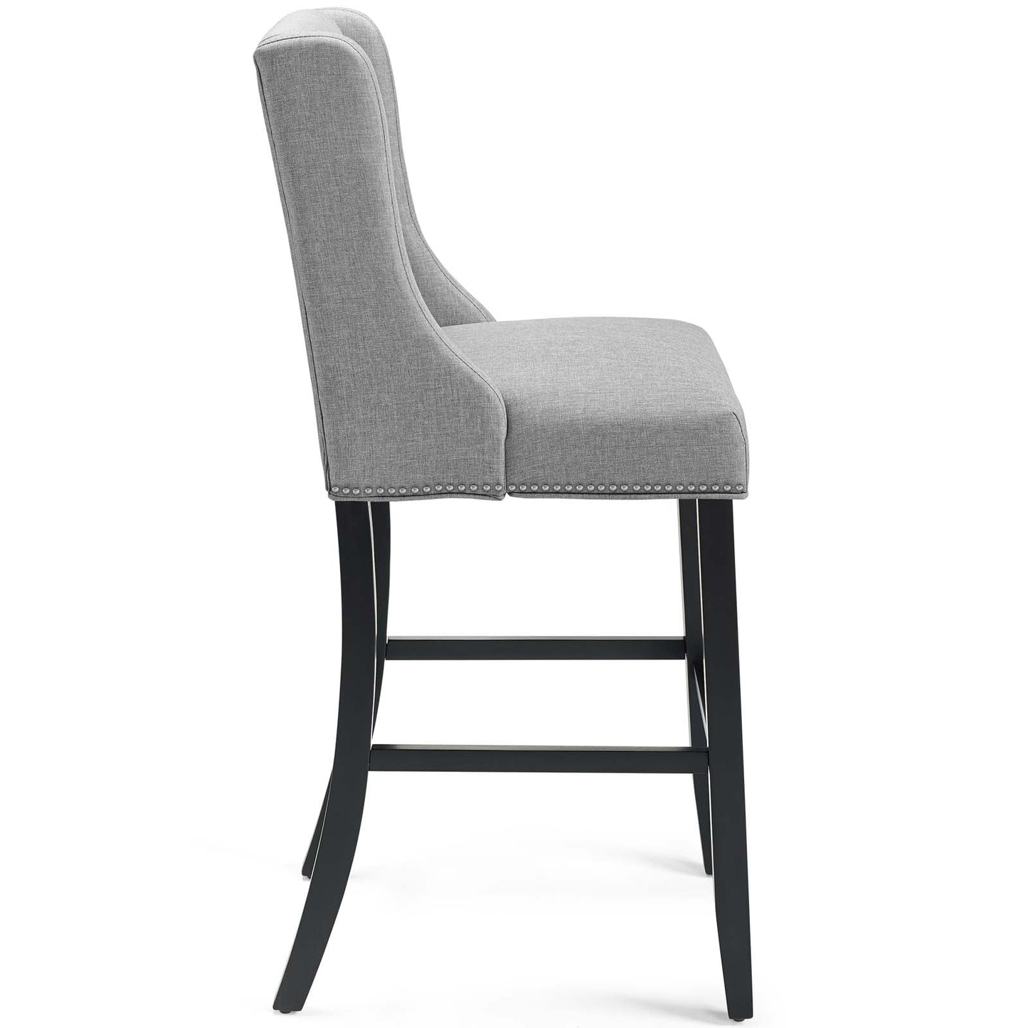 Baron Upholstered Fabric Bar Stool by Modway