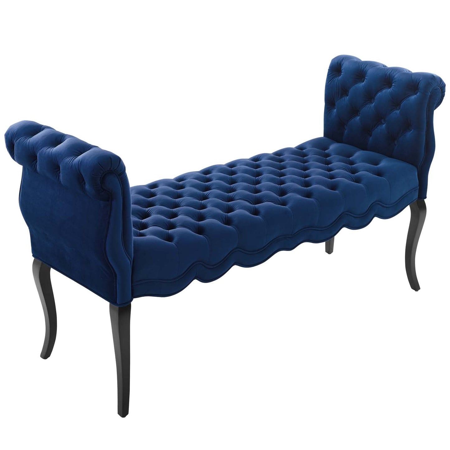 Adelia Chesterfield Style Button Tufted Performance Velvet Bench by Modway