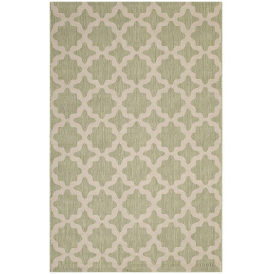 Cerelia Moroccan Trellis Indoor and Outdoor 5x8 Area Rug by Modway