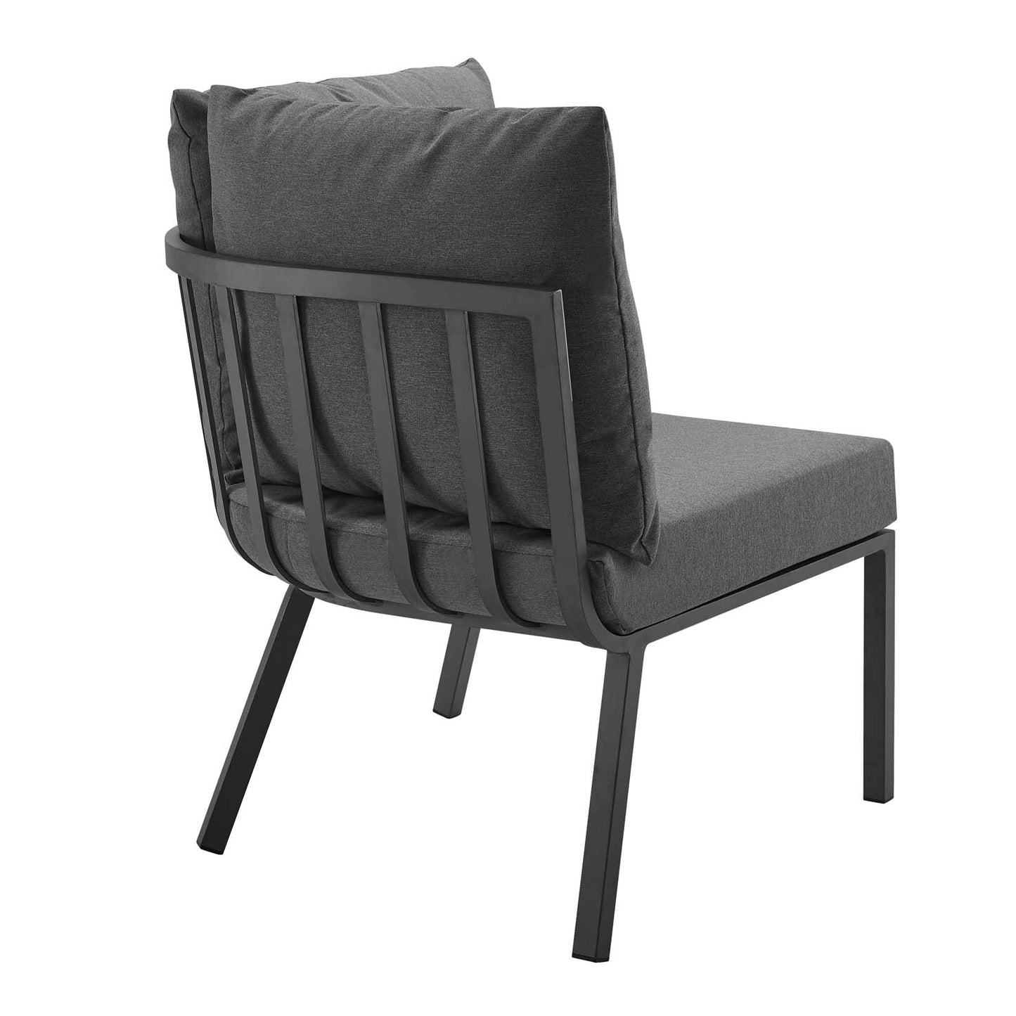 Riverside 4 Piece Outdoor Patio Aluminum Set by Modway