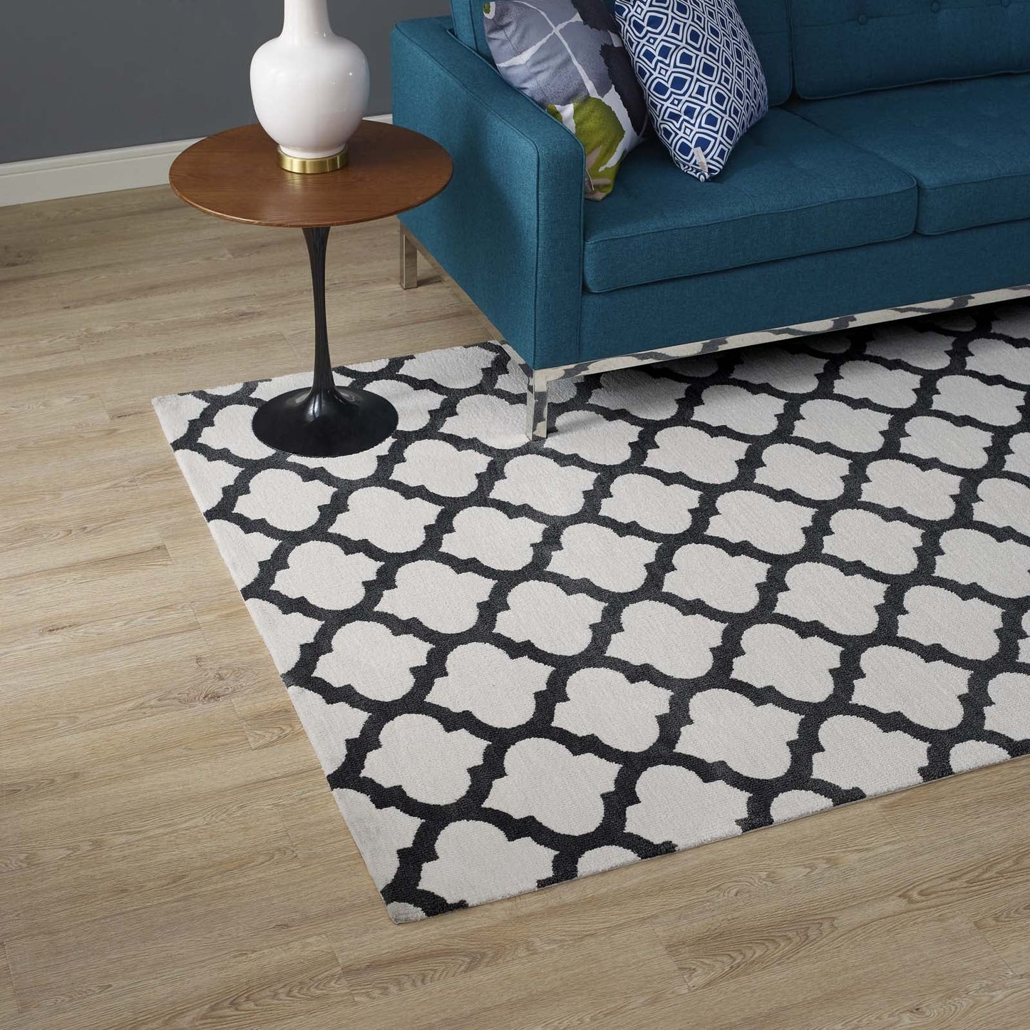 Lida Moroccan Trellis 5x8 Area Rug by Modway