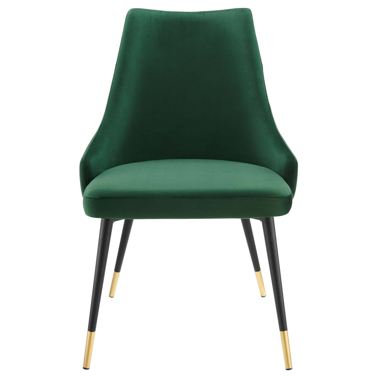 Adorn Performance Velvet Dining Side Chair Set of 2 by Modway
