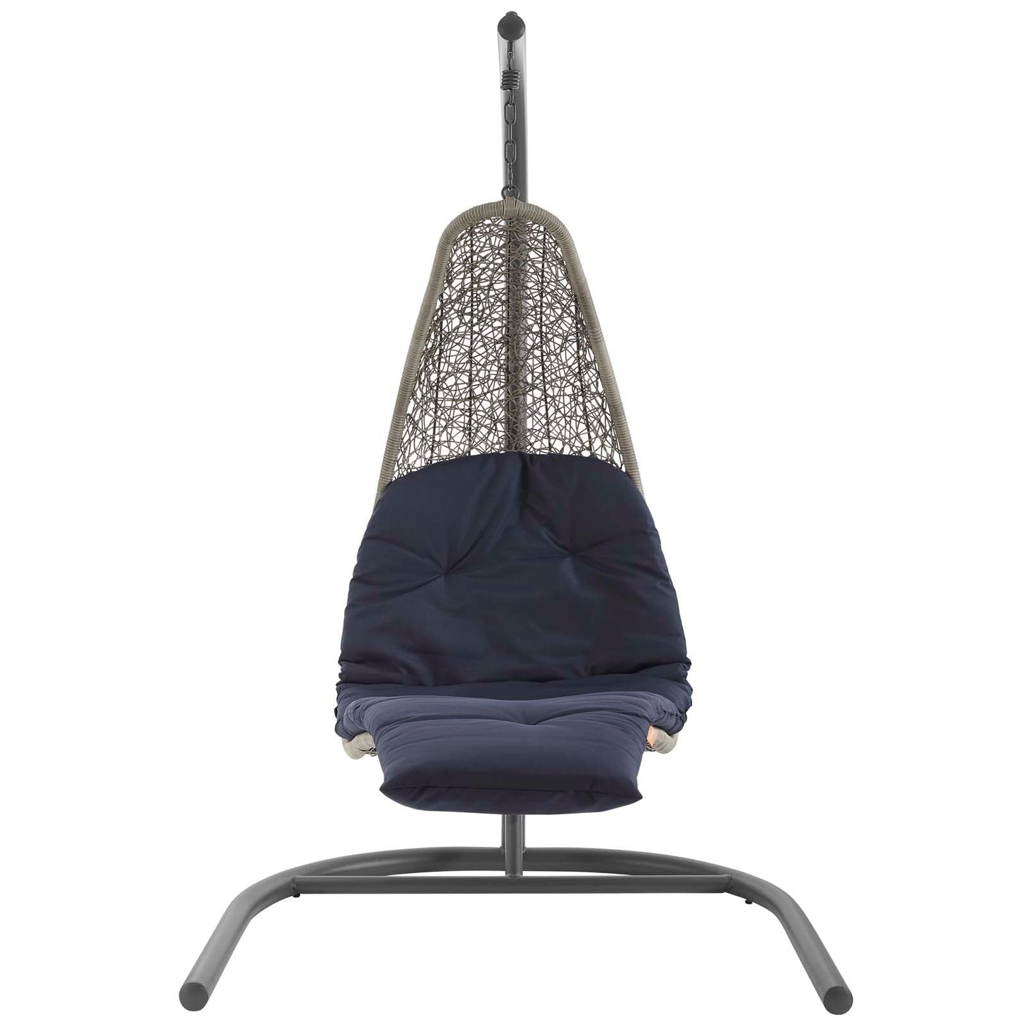 Landscape Hanging Chaise Lounge Outdoor Patio Swing Chair by Modway