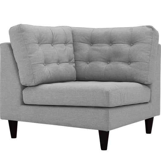 Empress Upholstered Fabric Corner Sofa by Modway