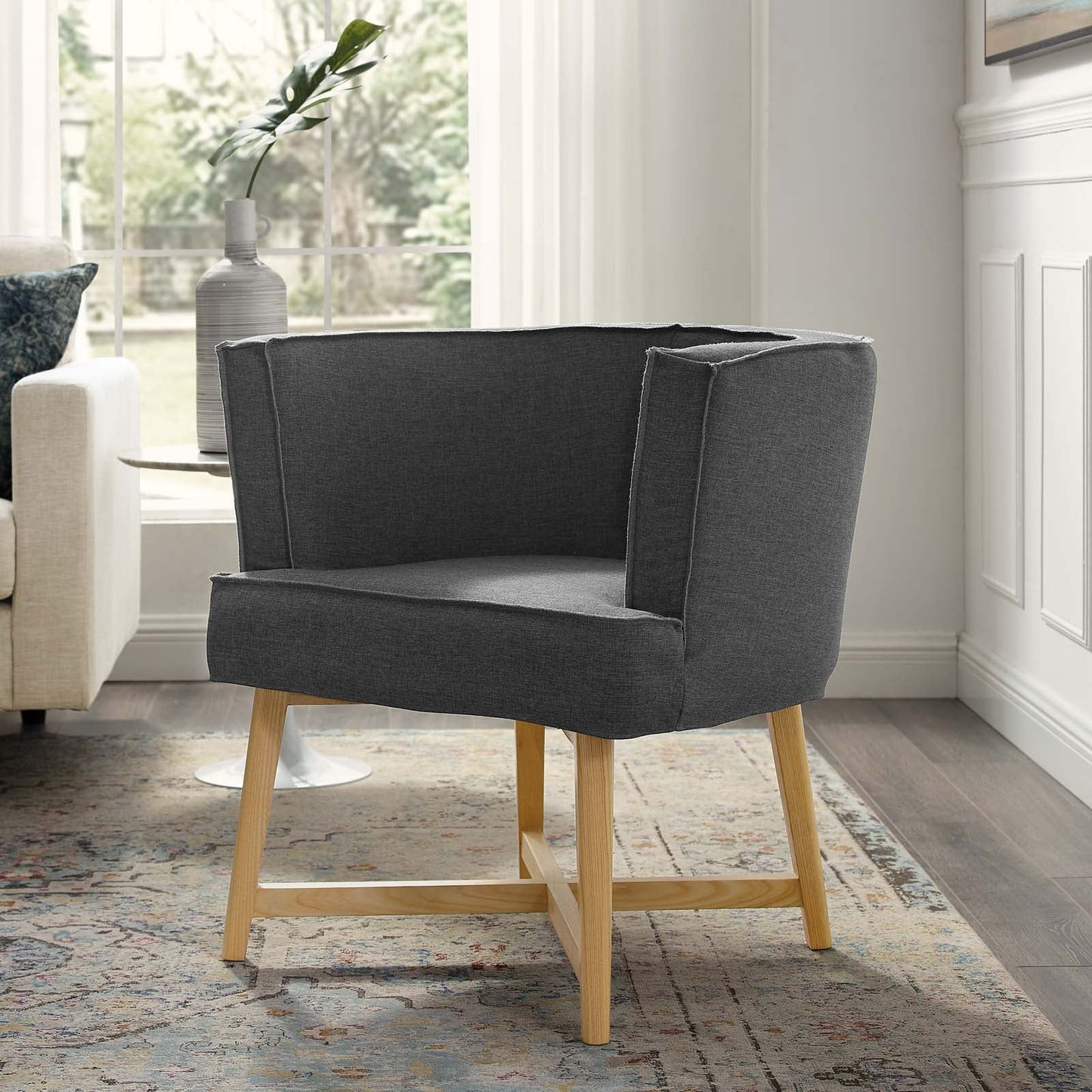 Anders Upholstered Fabric Accent Chair by Modway