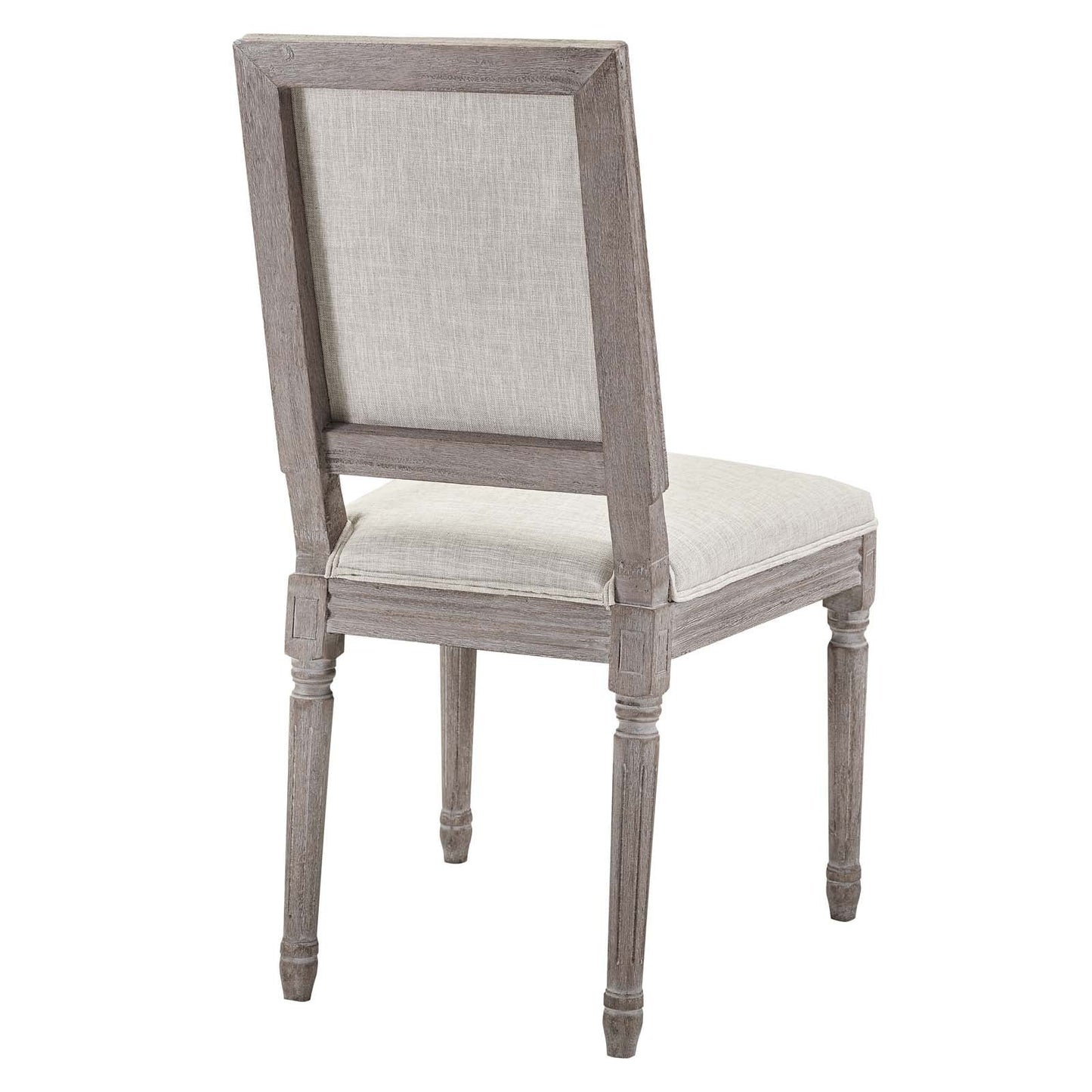 Court Upholstered Fabric Dining Side Chair Set of 2 by Modway