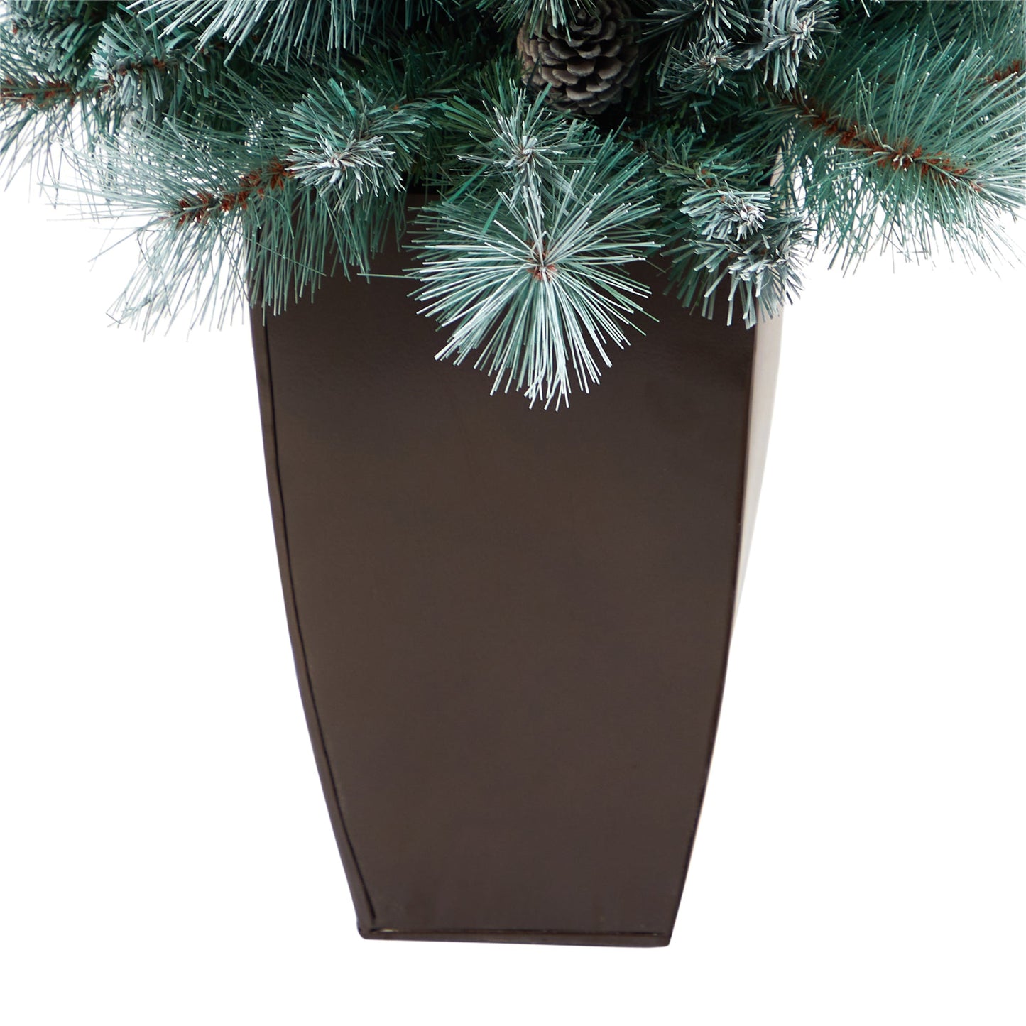 3.5' Frosted Tip British Columbia Mountain Pine Artificial Christmas Tree