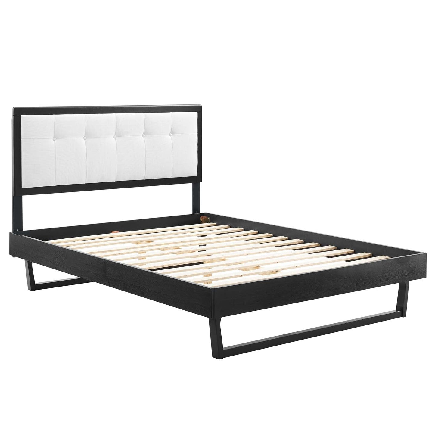Willow Wood Full Platform Bed With Angular Frame by Modway