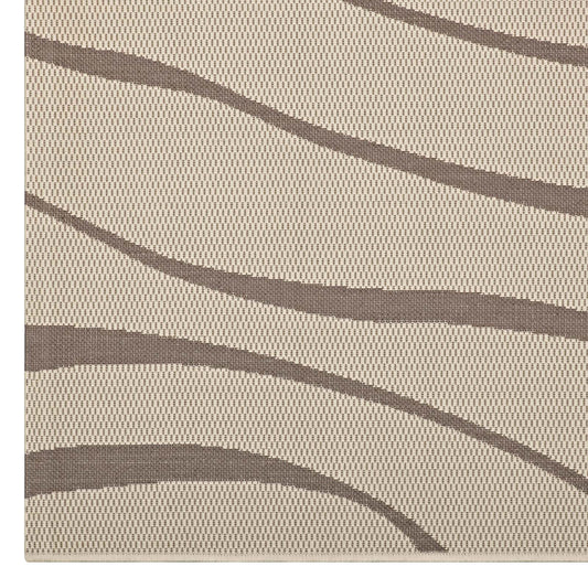 Surge Swirl Abstract Indoor and Outdoor 5x8 Area Rug by Modway