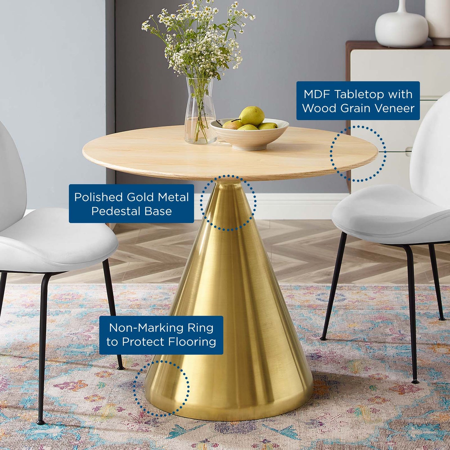 Tupelo 36" Dining Table by Modway