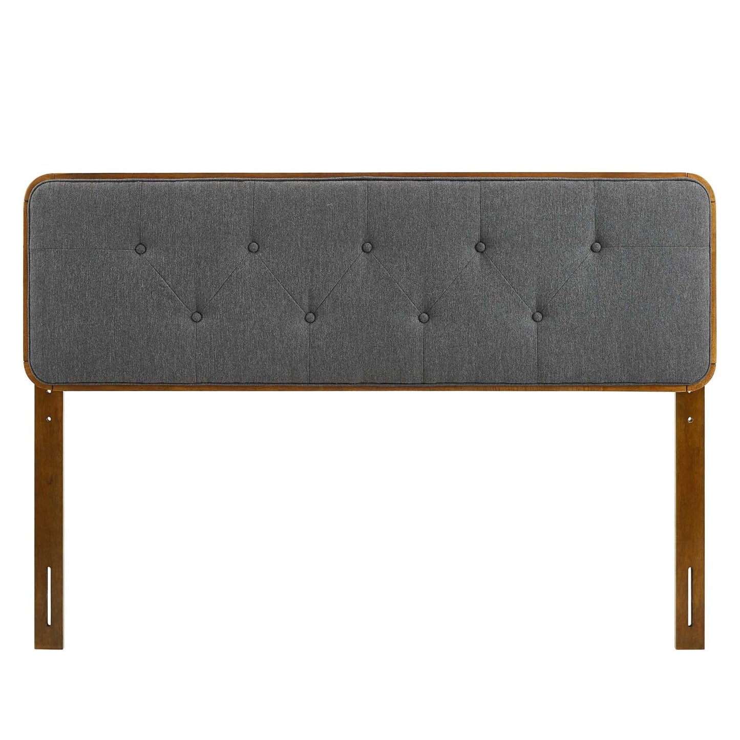 Collins Tufted Fabric and Wood Queen Headboard by Modway