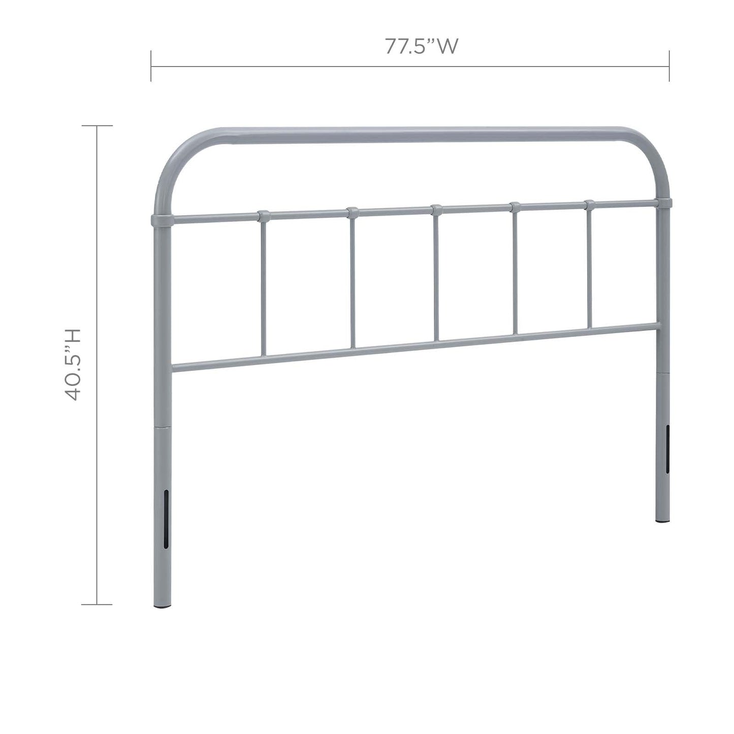 Serena King Steel Headboard by Modway