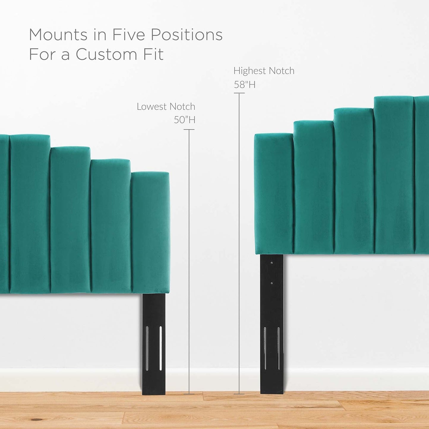 Noelle Performance Velvet Twin Headboard by Modway