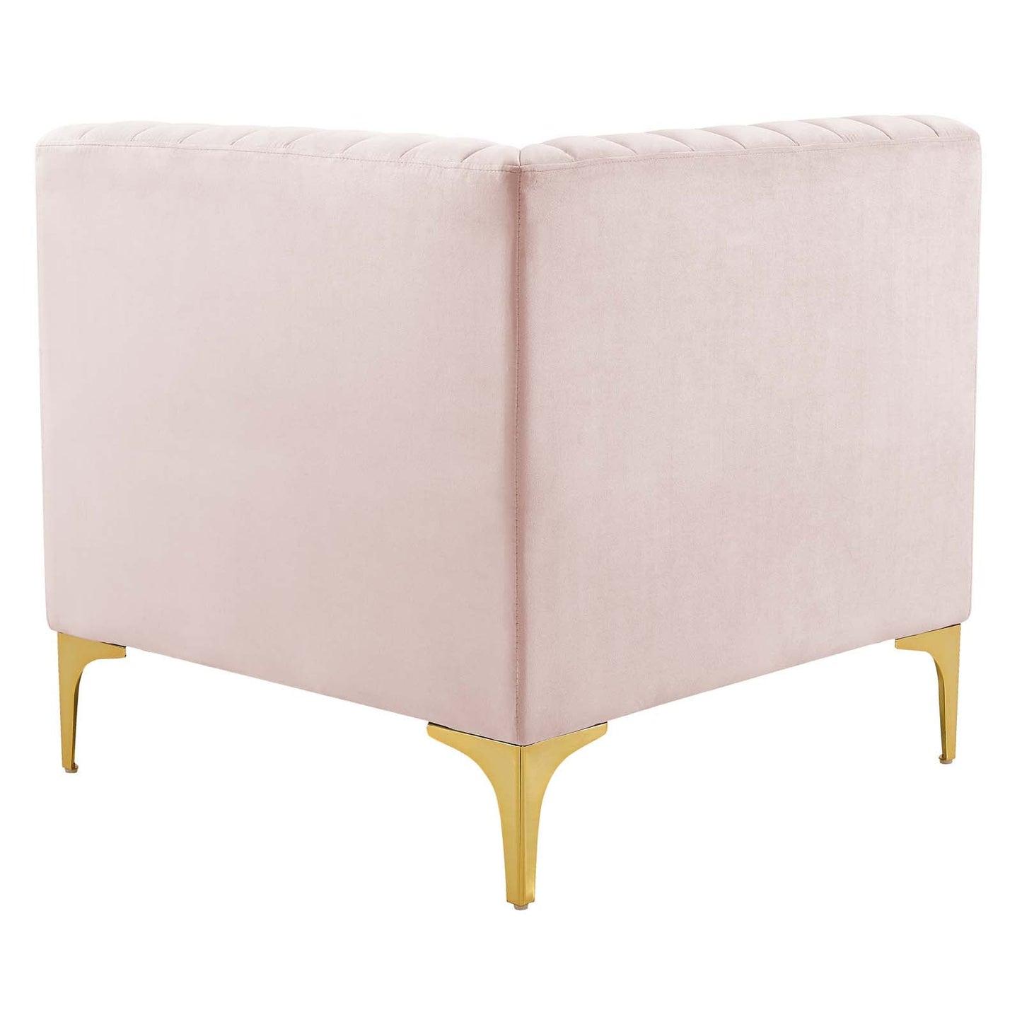 Triumph Channel Tufted Performance Velvet Loveseat by Modway