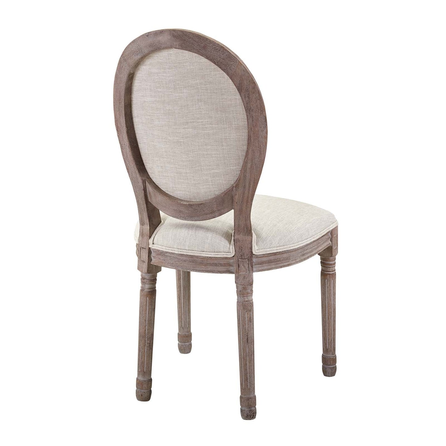 Emanate Upholstered Fabric Dining Side Chair Set of 4 by Modway