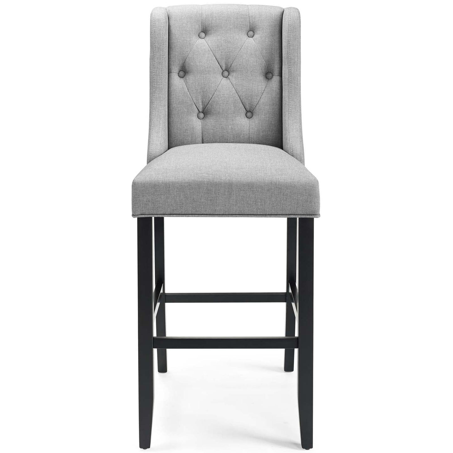 Baronet Upholstered Fabric Bar Stool Set of 2 by Modway