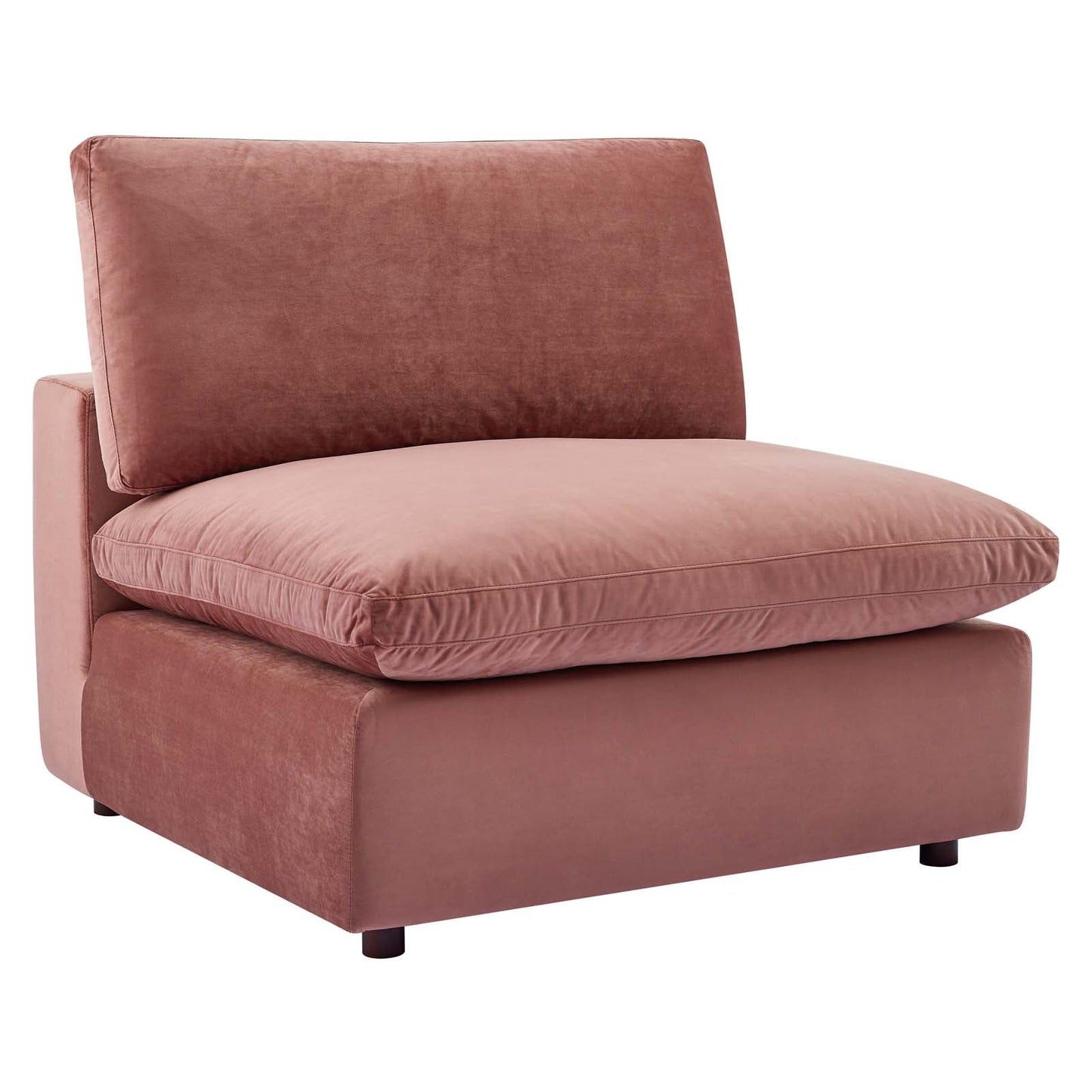 Commix Down Filled Overstuffed Performance Velvet 3-Seater Sofa by Modway