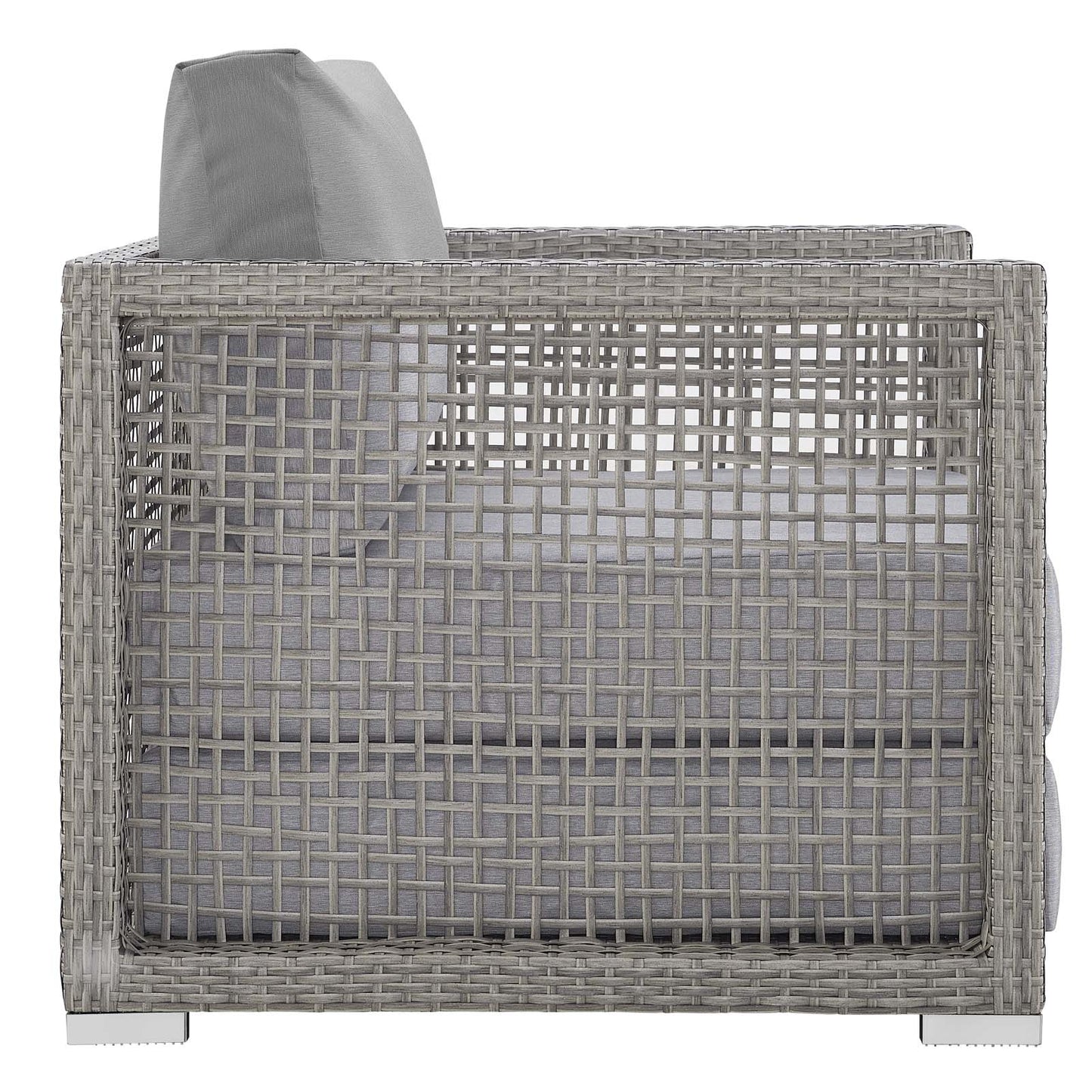Aura 4 Piece Outdoor Patio Wicker Rattan Set by Modway