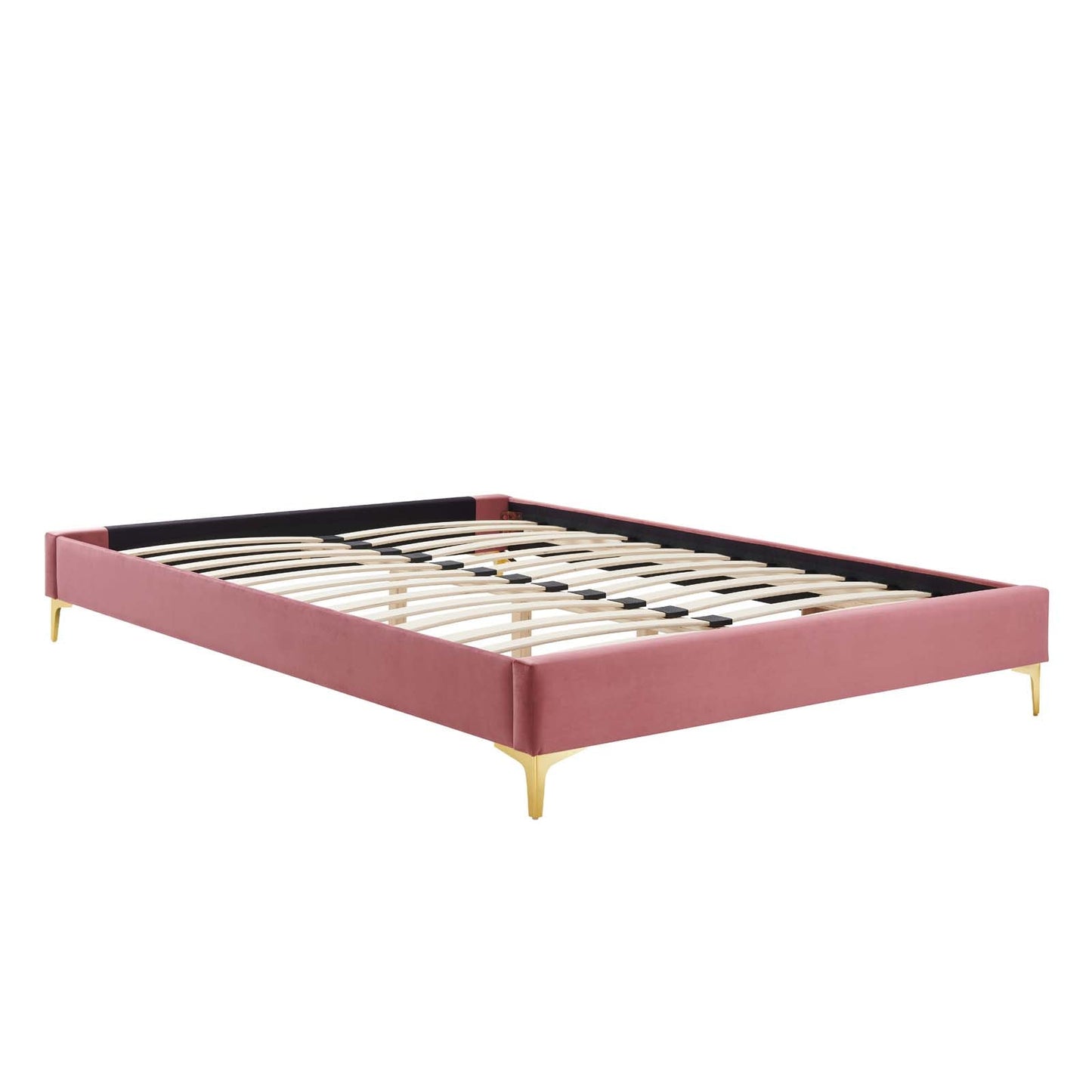 Elise Performance Velvet Twin Platform Bed by Modway