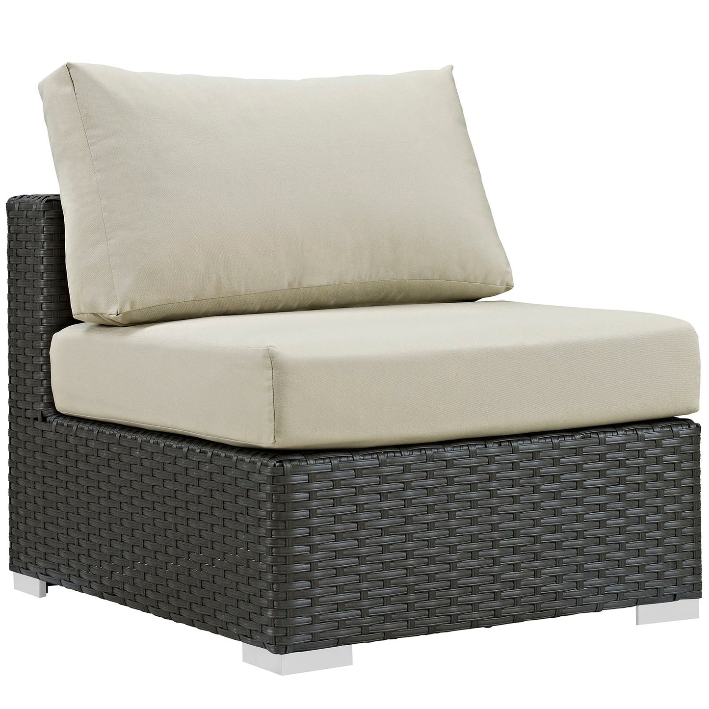 Sojourn Outdoor Patio Fabric Sunbrella¨ Armless by Modway