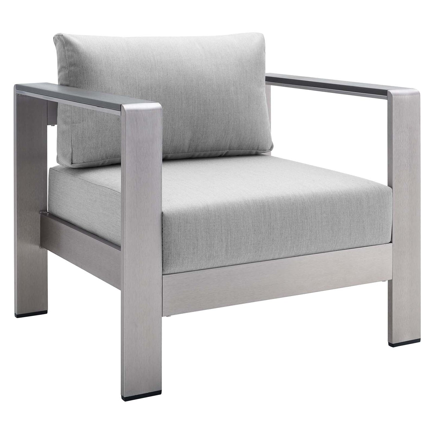 Shore Sunbrella¨ Fabric Aluminum Outdoor Patio Armchair by Modway