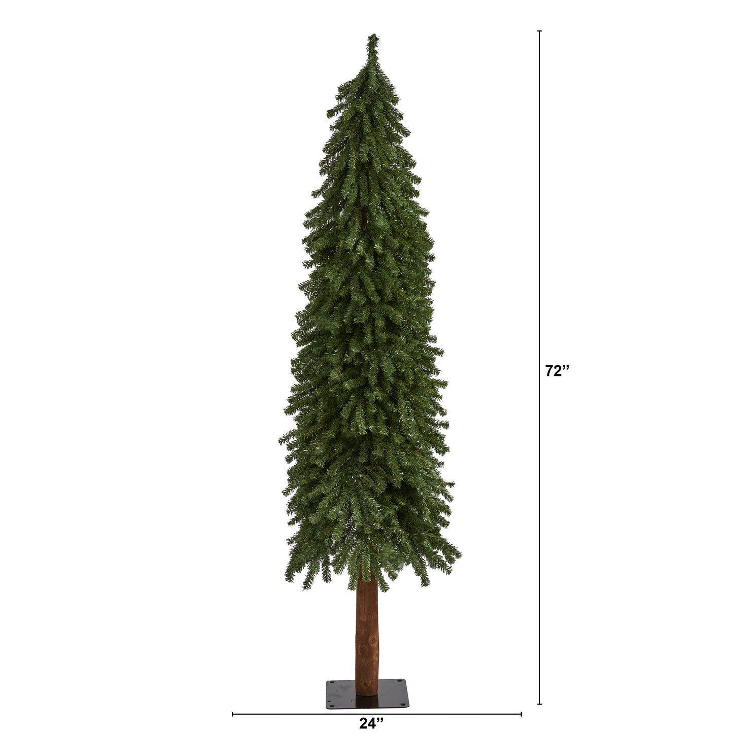 6' Grand Alpine Artificial Christmas Tree w/601 Bendable Branches