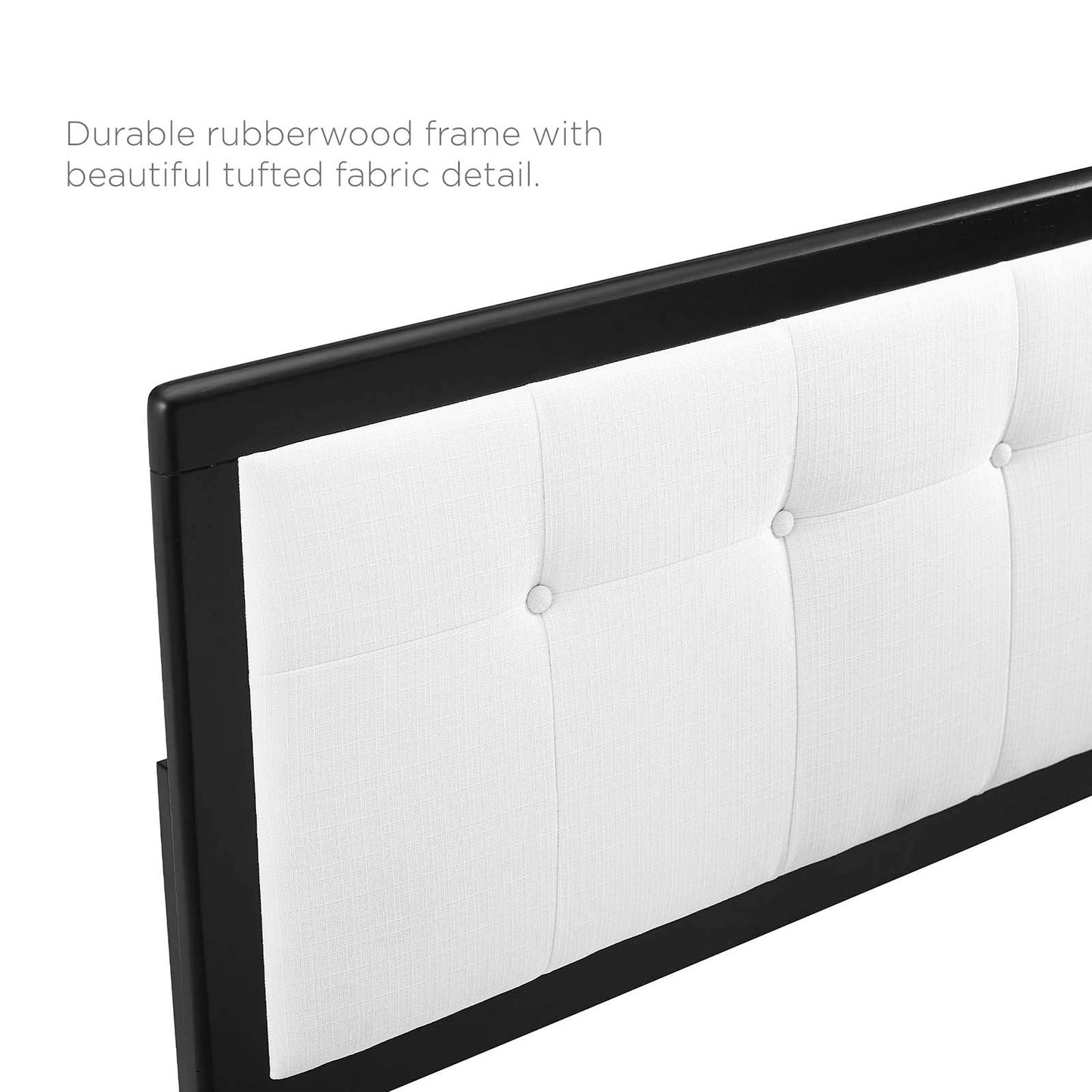 Willow Wood Full Platform Bed With Angular Frame by Modway