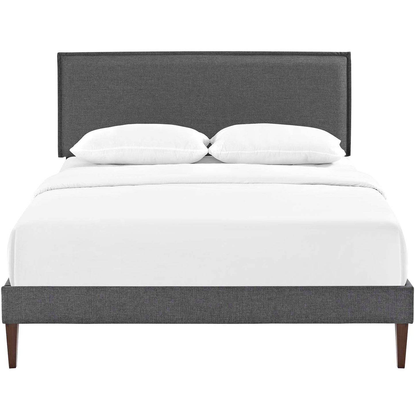 Amaris Queen Platform Bed with Squared Tapered Legs