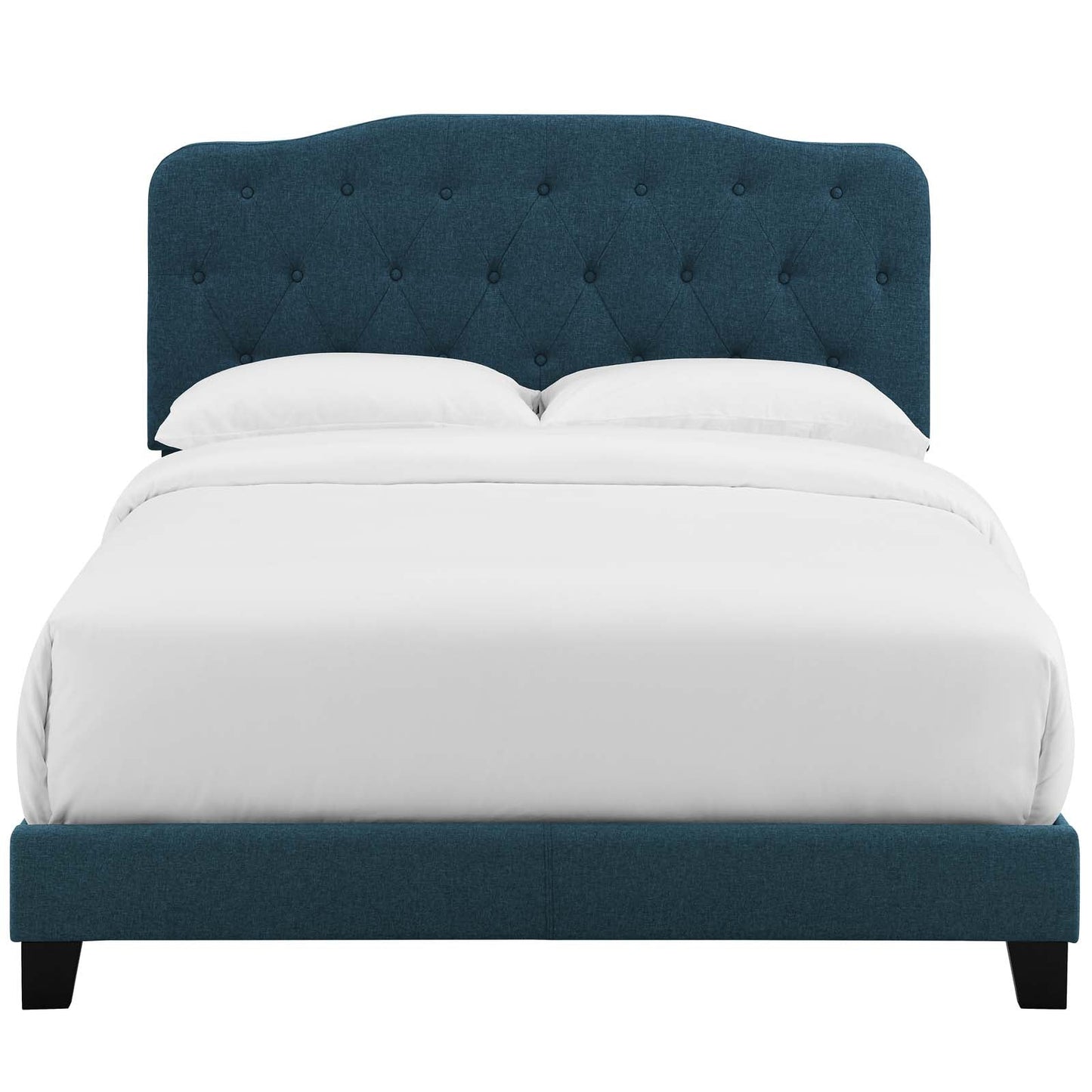 Amelia Upholstered Fabric Queen Bed by Modway