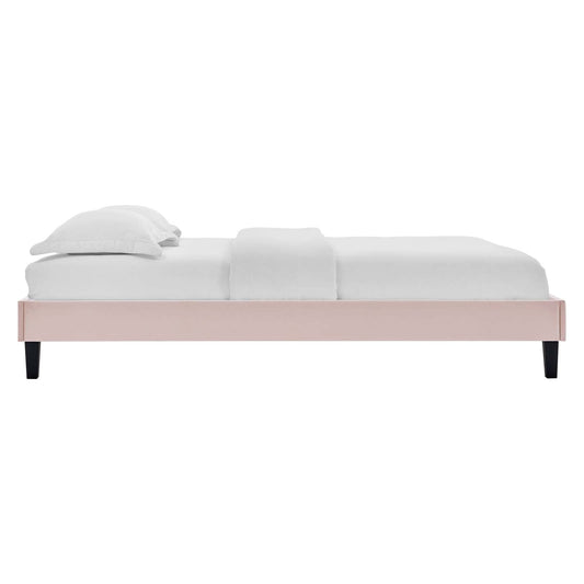 Reign Performance Velvet Full Platform Bed Frame by Modway