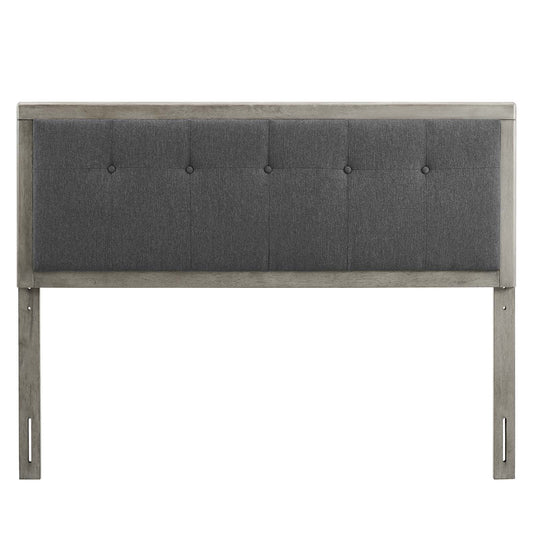 Draper Tufted Fabric and Wood Queen Headboard by Modway