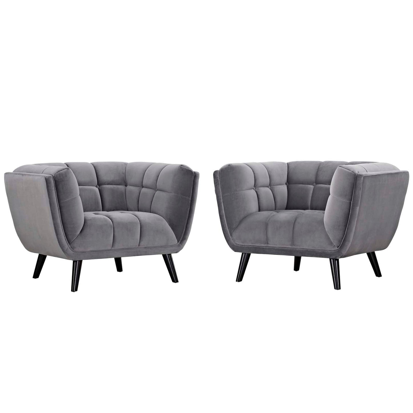 Bestow 2 Piece Performance Velvet Armchair Set by Modway