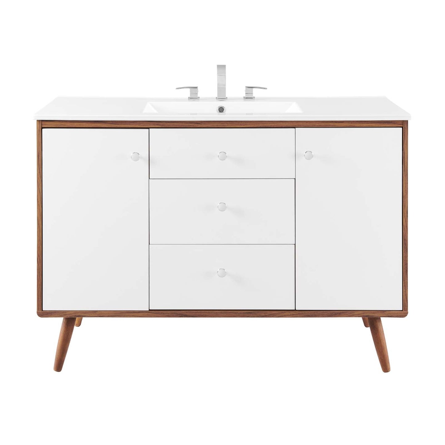 Transmit 48" Single Sink Bathroom Vanity by Modway