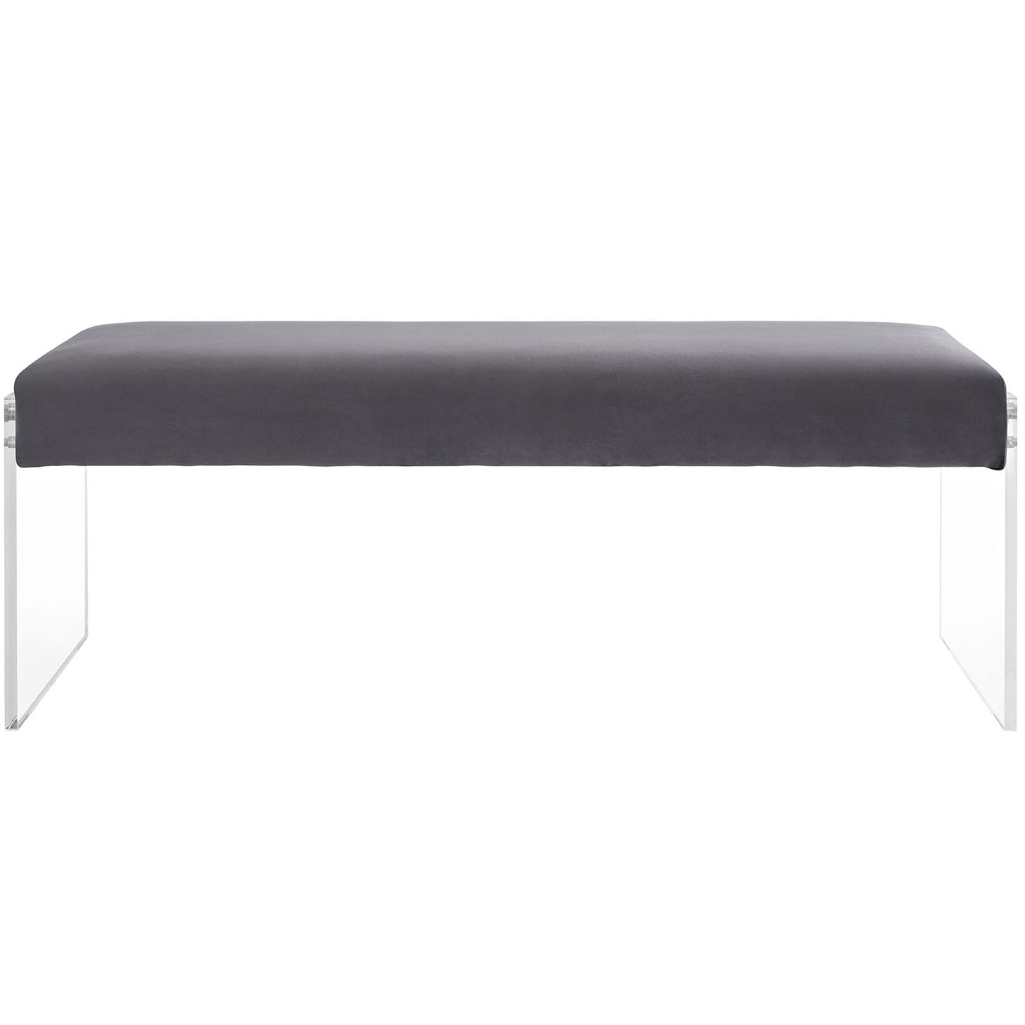 Roam Performance Velvet Bench by Modway