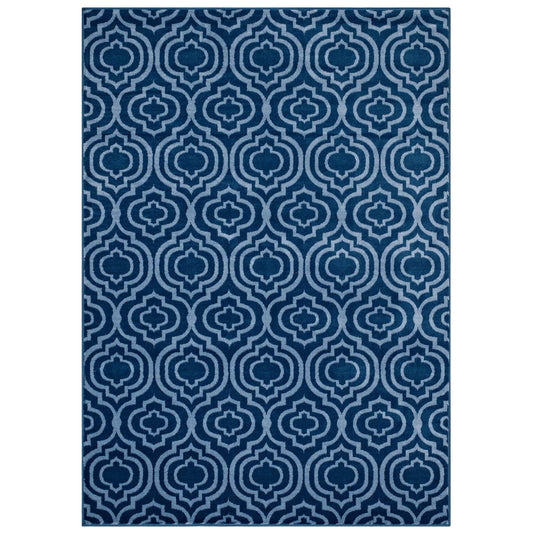 Frame Transitional Moroccan Trellis 5x8 Area Rug by Modway