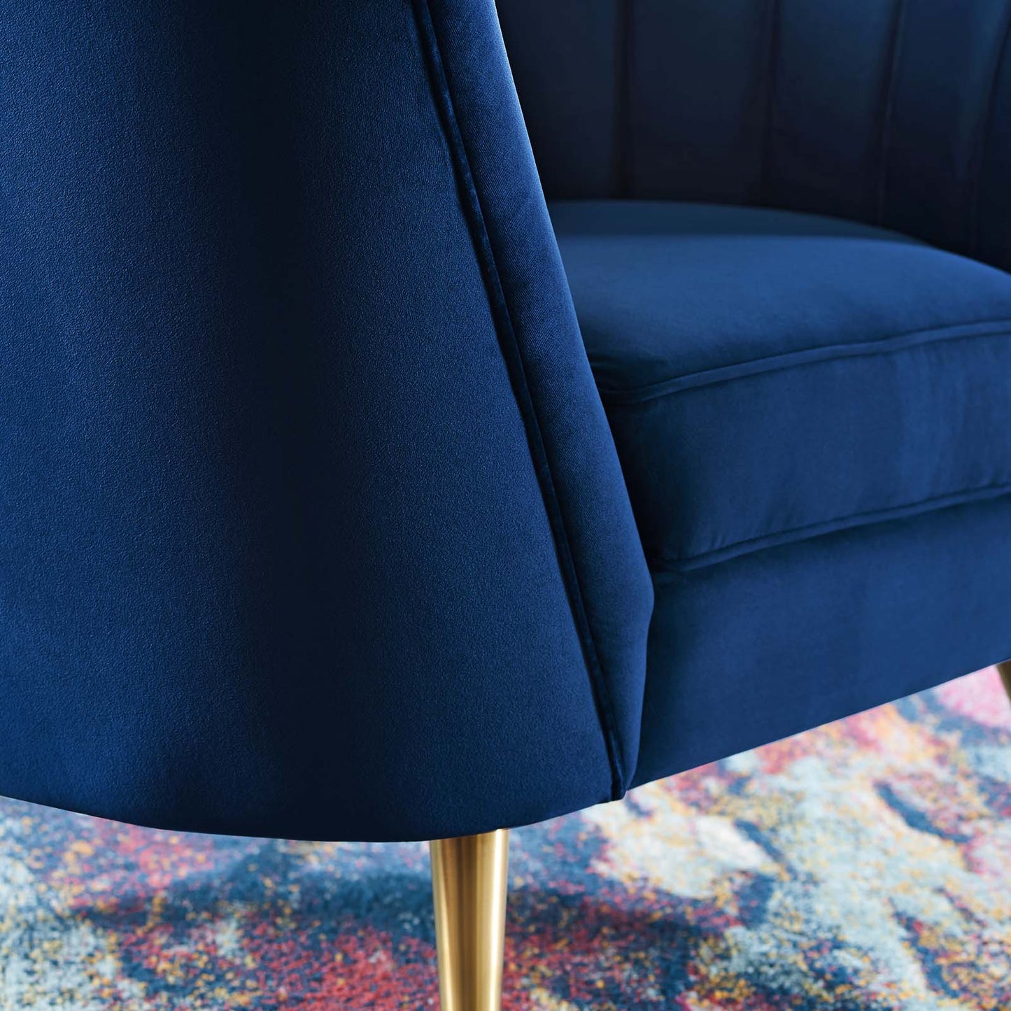 Opportunity Performance Velvet Armchair by Modway