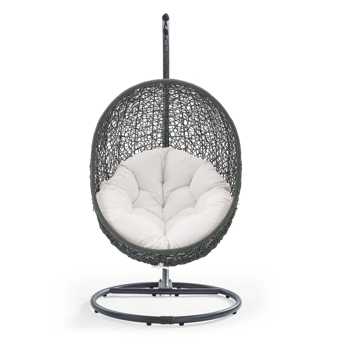 Hide Outdoor Patio Sunbrella¨ Swing Chair With Stand by Modway