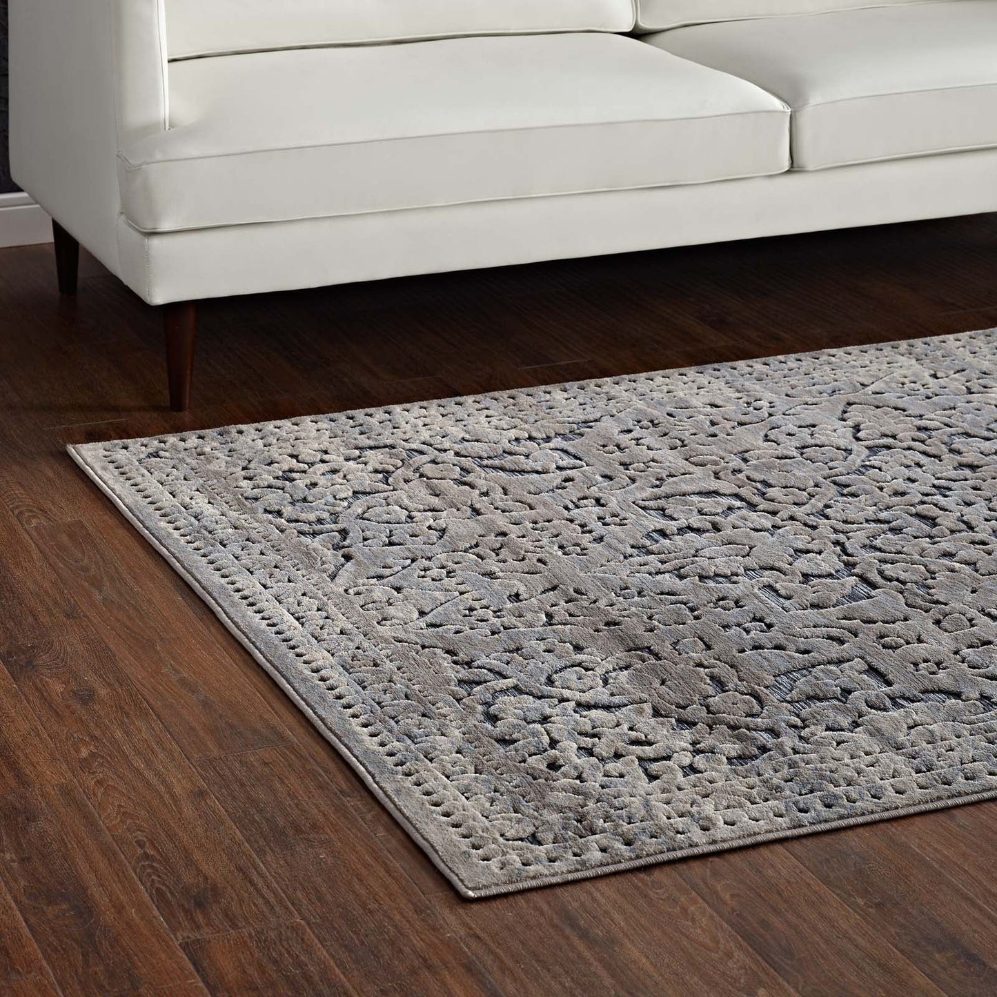 Margarida Distressed Vintage Turkish 5x8 Area Rug by Modway