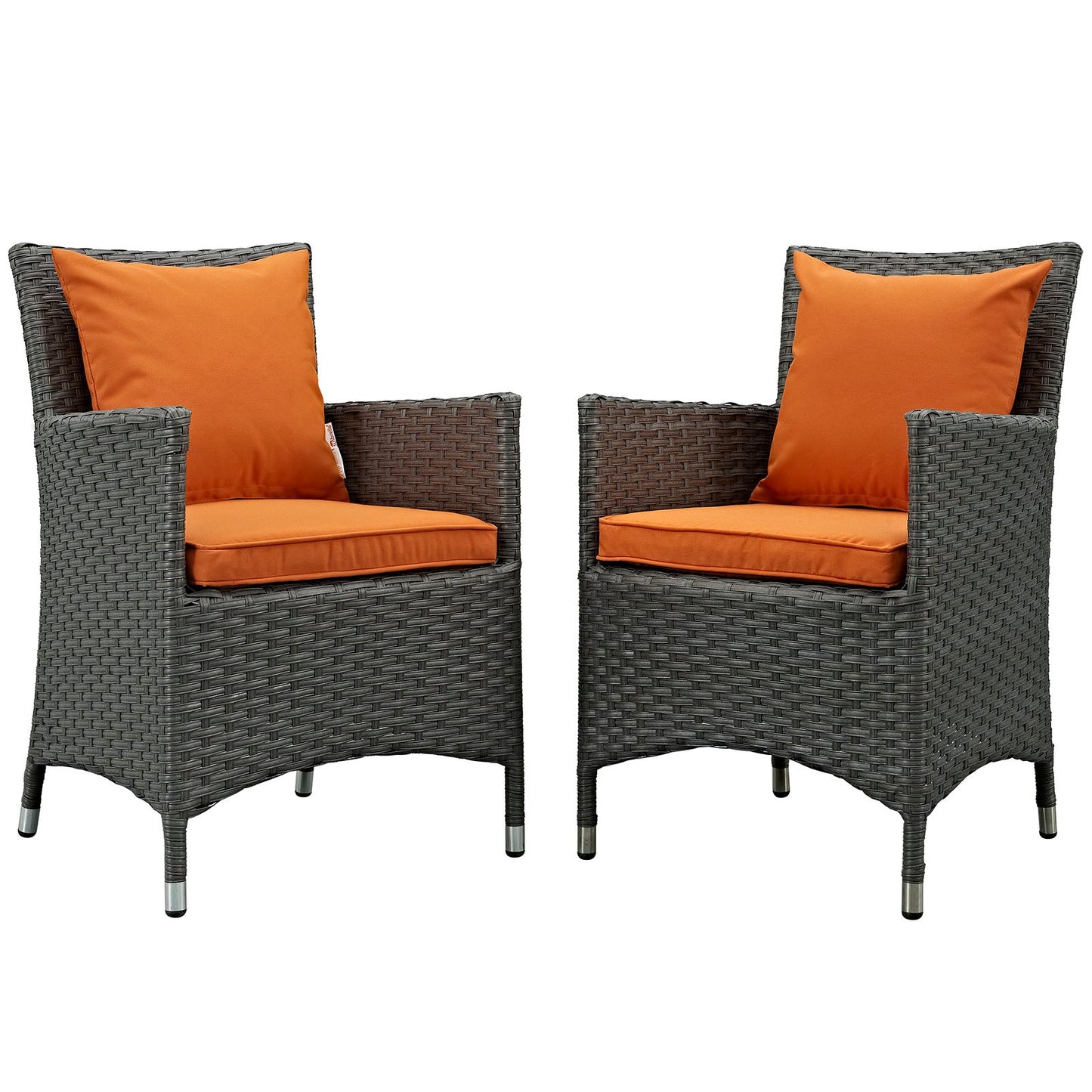 Sojourn 2 Piece Outdoor Patio Sunbrella¨ Dining Set by Modway