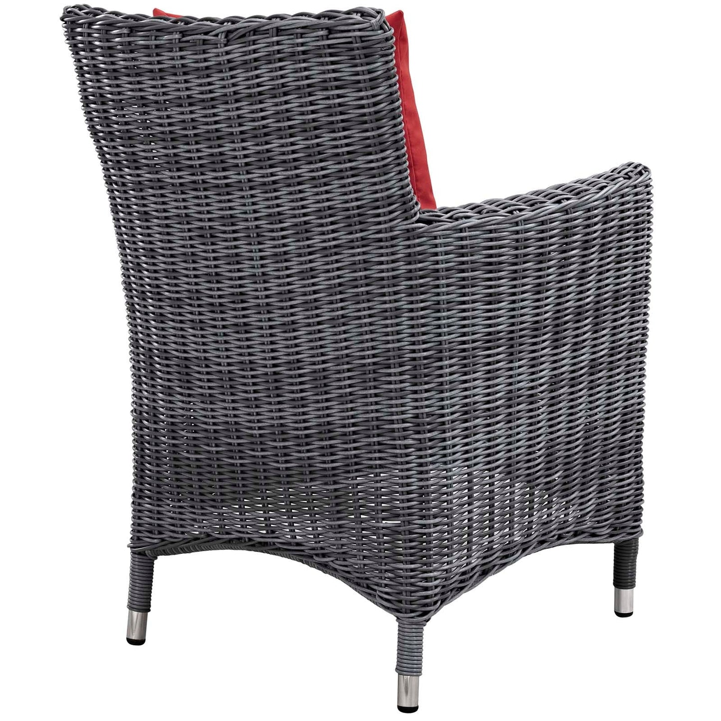 Summon 4 Piece Outdoor Patio Sunbrella¨ Dining Set by Modway