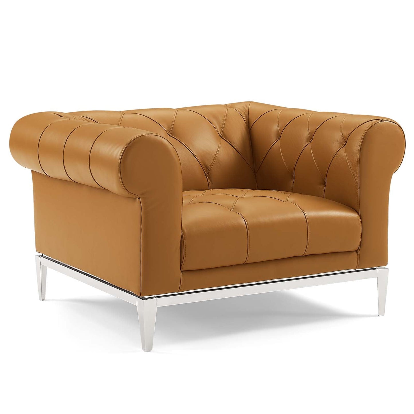 Idyll Tufted Sofa and Armchair Set