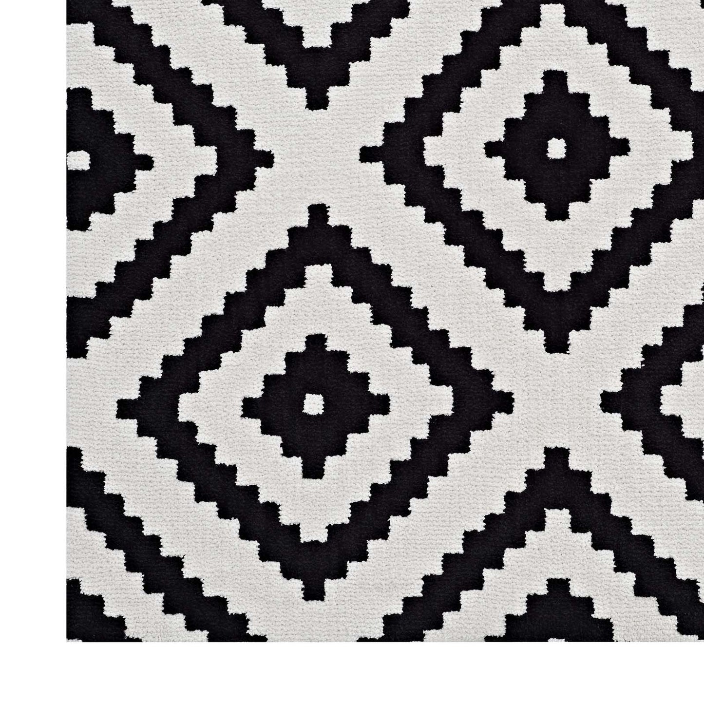 Alika Abstract Diamond Trellis 8x10 Area Rug by Modway
