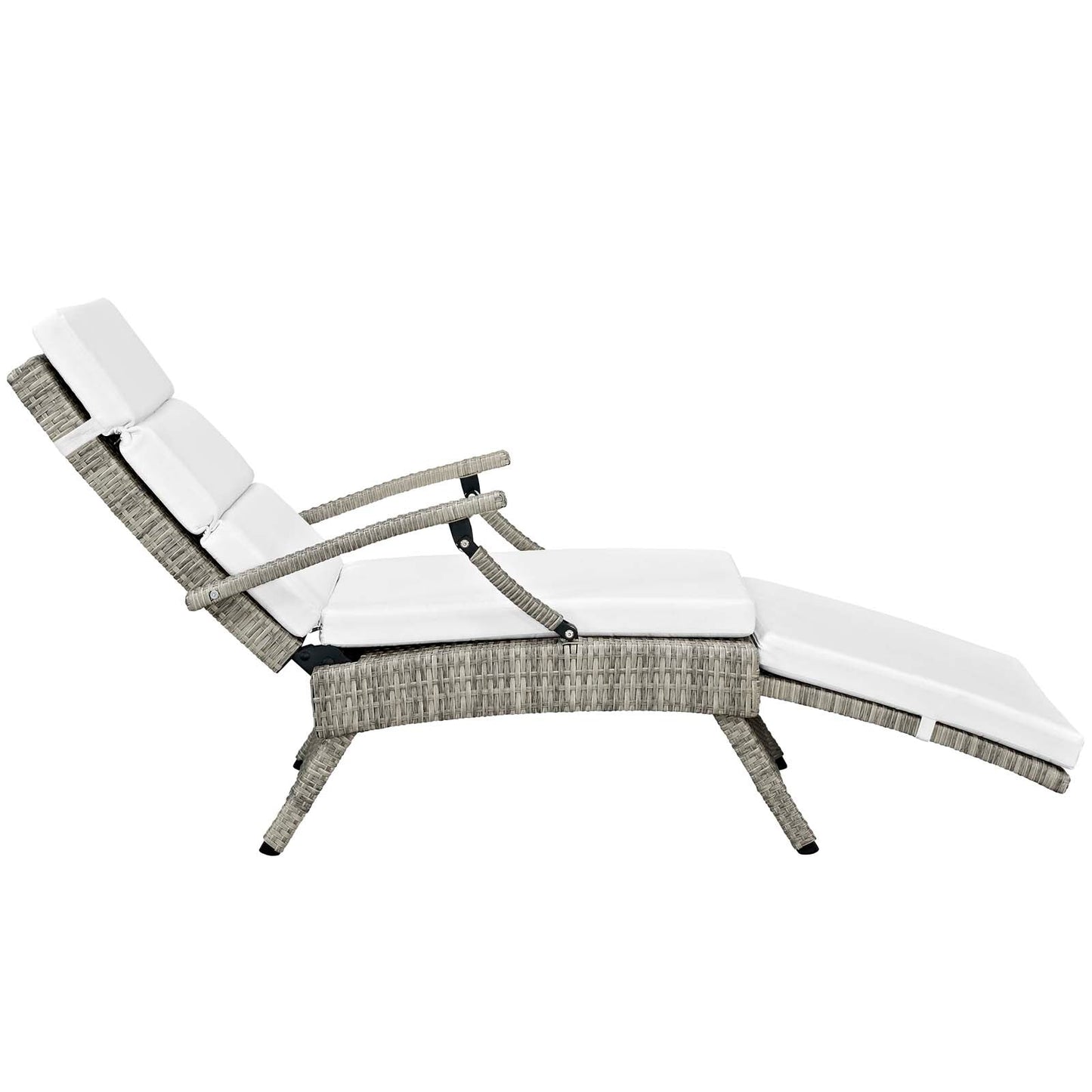 Envisage Chaise Outdoor Patio Wicker Rattan Lounge Chair by Modway