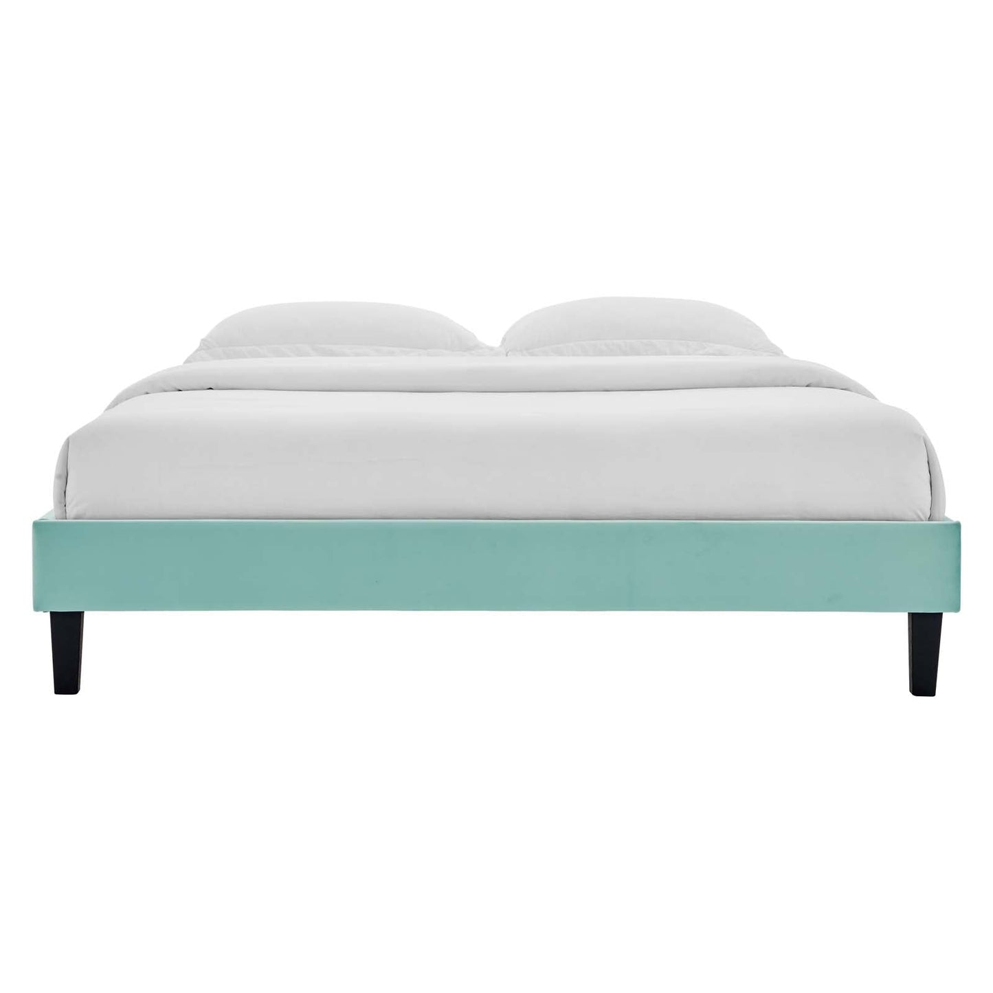 Reign Performance Velvet Full Platform Bed Frame by Modway