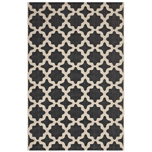 Cerelia Moroccan Trellis Indoor and Outdoor 5x8 Area Rug by Modway